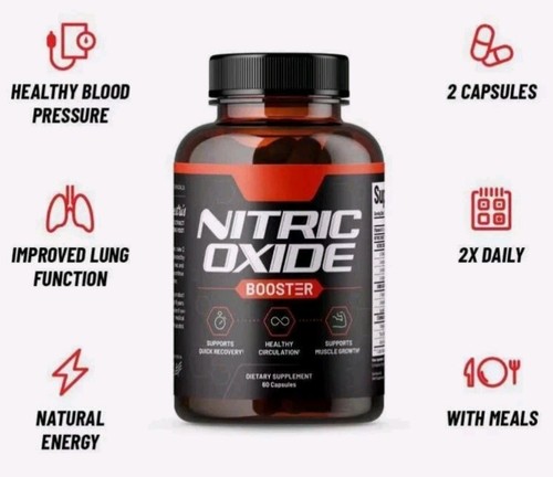 Nitric oxide testo capsules - oxide, 90