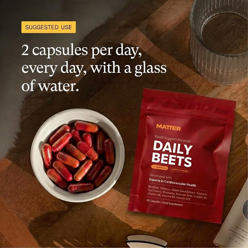 Daily beets blood flow - daily, flow+