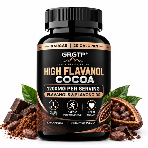 High flavanol cocoa capsules - cocoa,