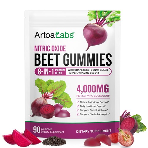 Beetroot gummies 4000mg - beetroot,