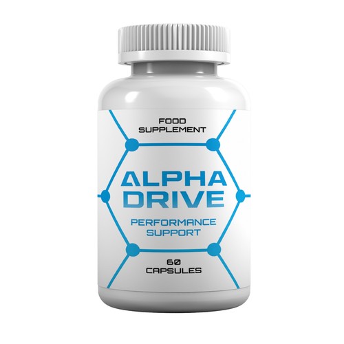 Alpha drive 60 capsules - alpha, ,
