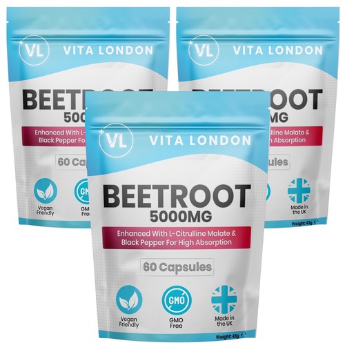 Beetroot capsules 5000mg - capsules,